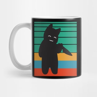 Vintage Cute Cat Mug